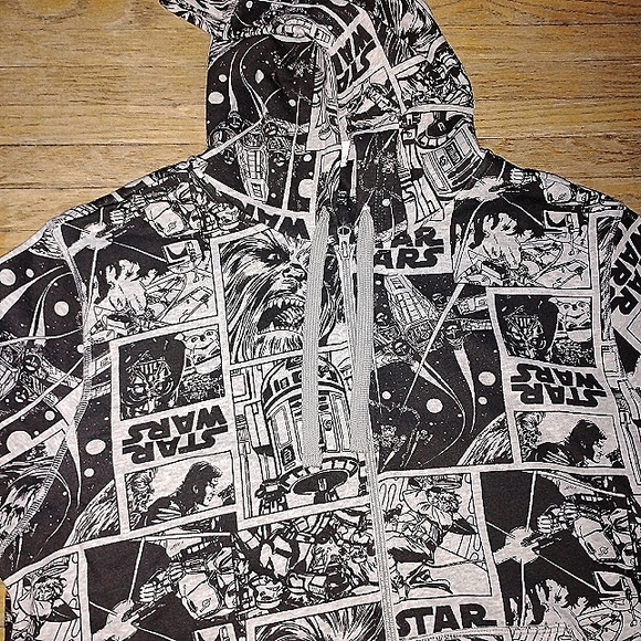 Star Wars zipper hoodie sweat shirt. - Picture 11 of 11